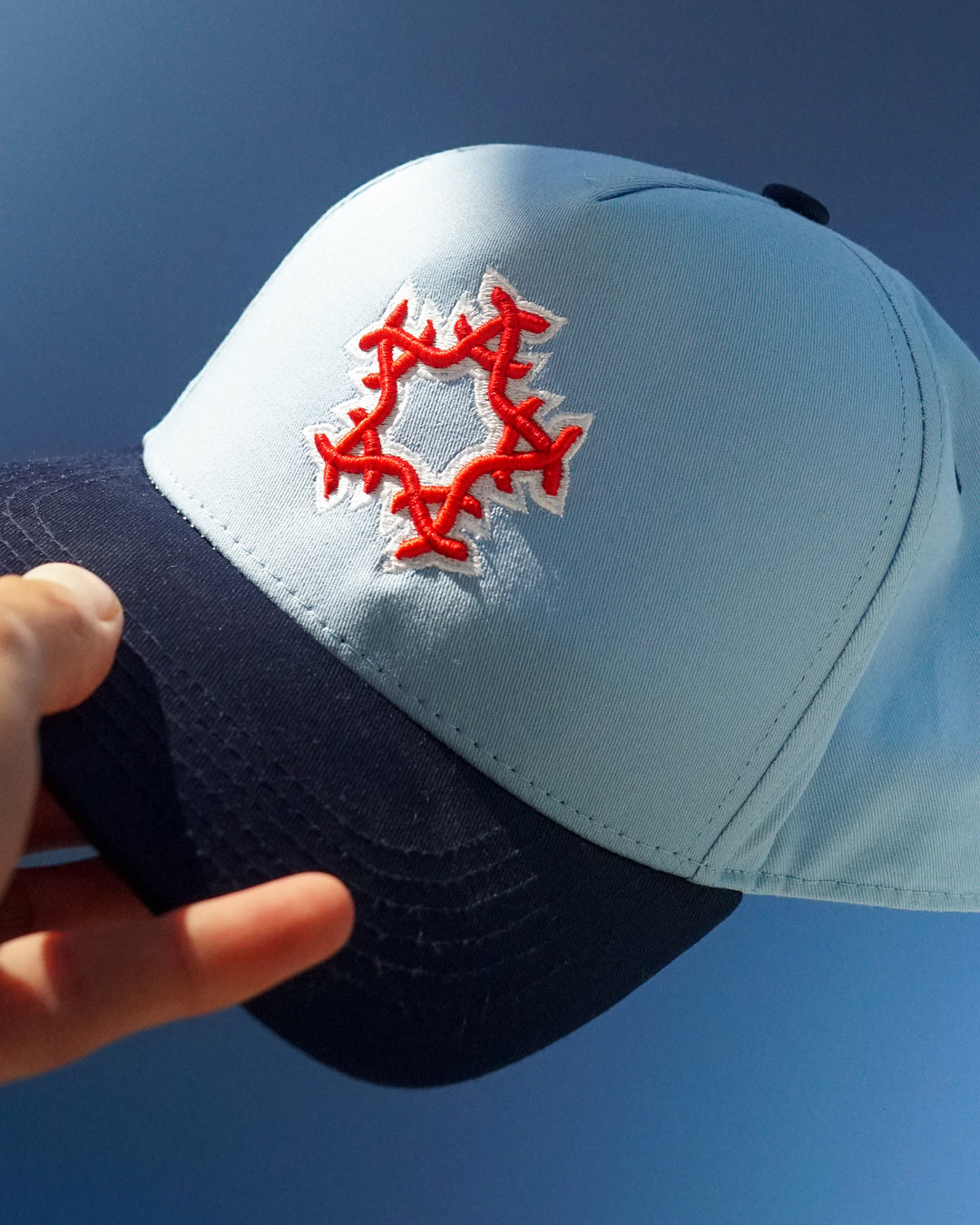 Adios Thorn Star Sky Blue Hat
