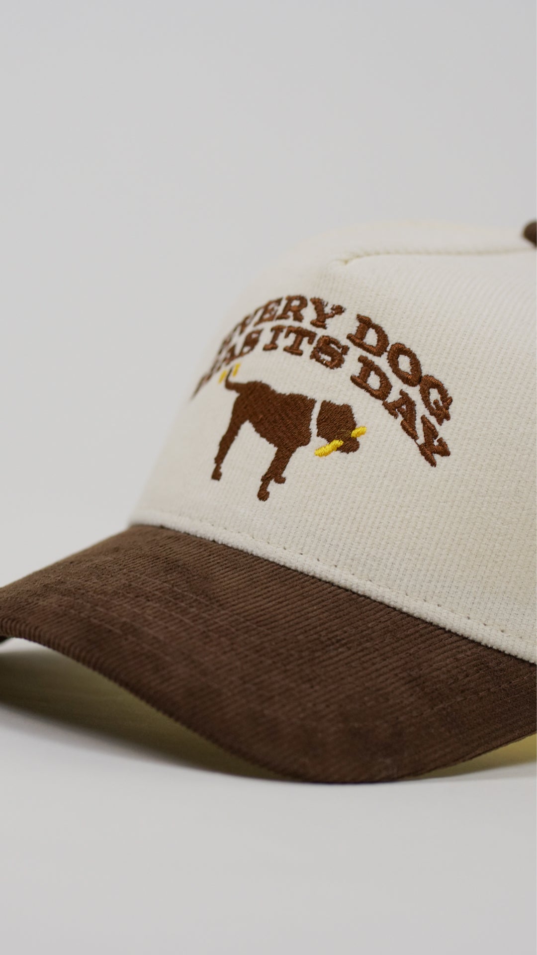 Adios Every Dog Has Its Day Corduroy Hat