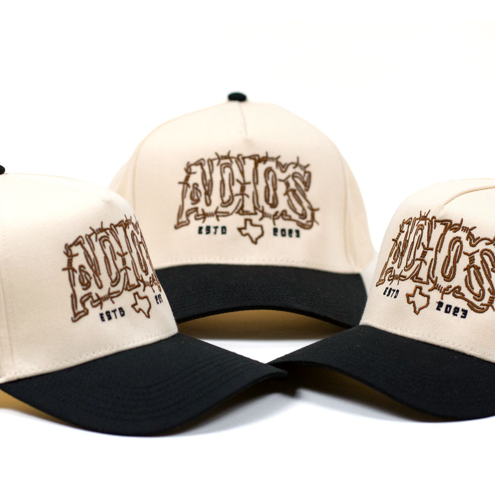 Adios Barbwire Hat Black/Natural