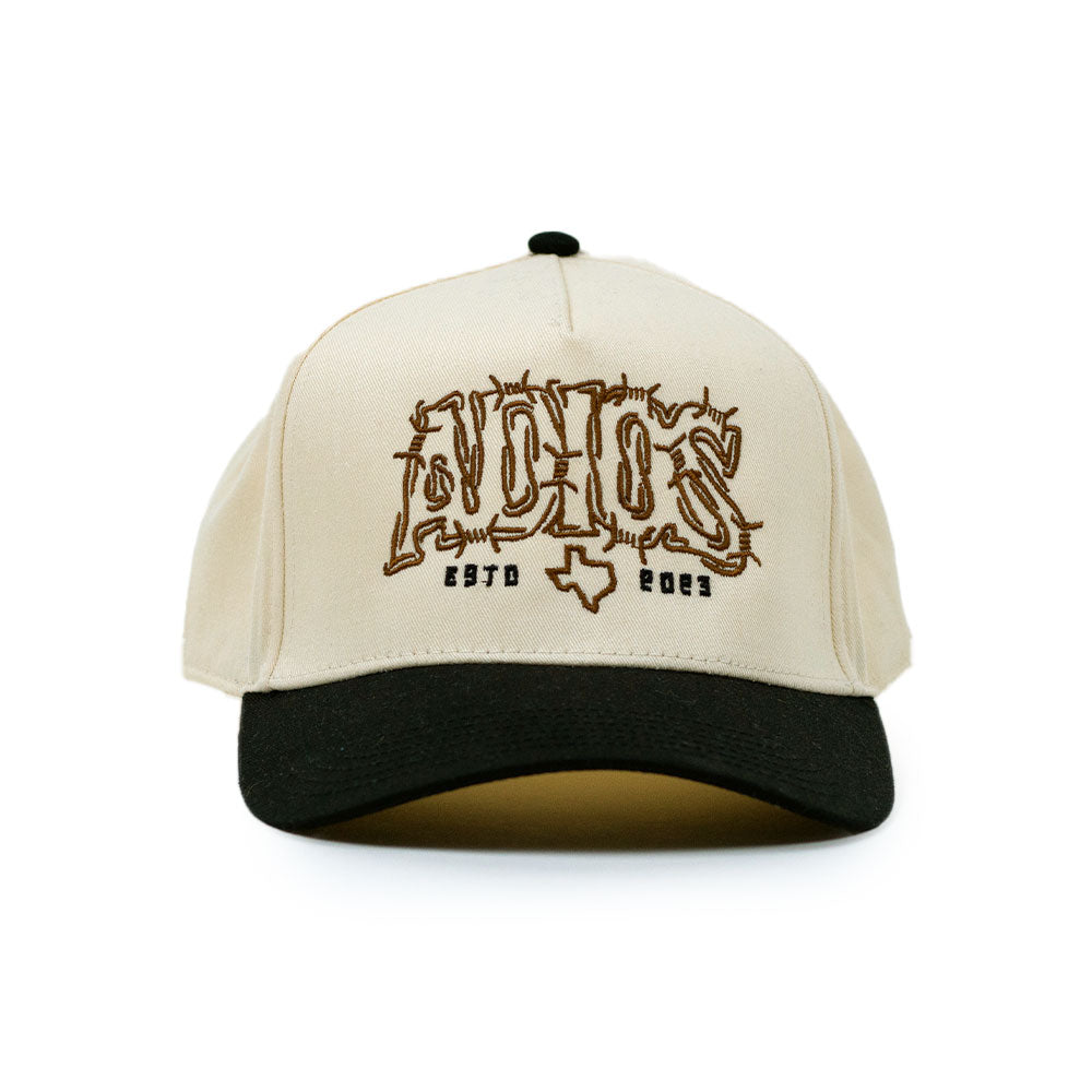 Adios Barbwire Hat Black/Natural