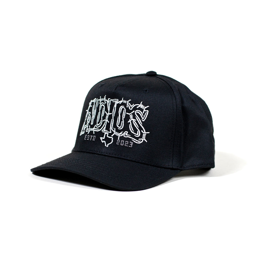 Adios Barbwire Hat Black