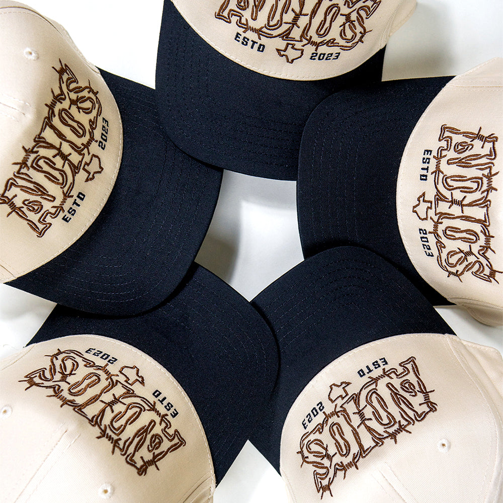 Adios Barbwire Hat Black/Natural