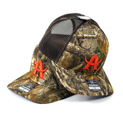 Adios "A" Real Tree Camo Trucker