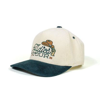 Adios Tour 2025 Corduroy Hat
