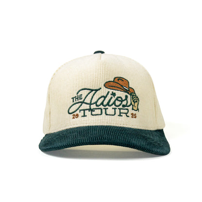 Adios Tour 2025 Corduroy Hat